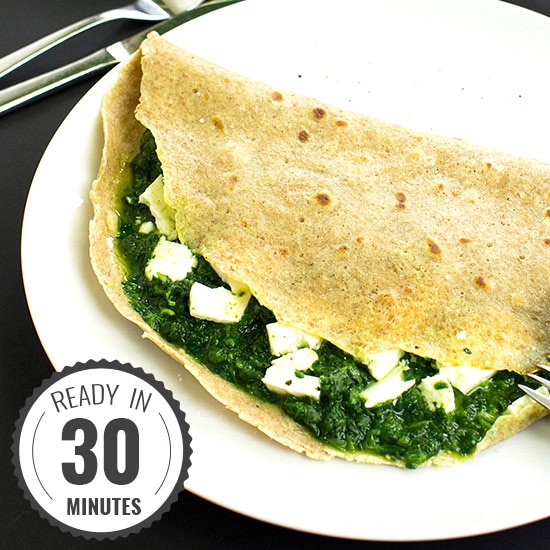 Healthy Feta Spinach Pancakes for Any Meal of the Day